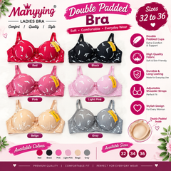 Manyying Double Padded Bra for Women – Premium Quality