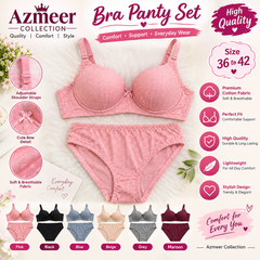Ladies Bra & Panty Set – High Quality Comfortable Innerwear